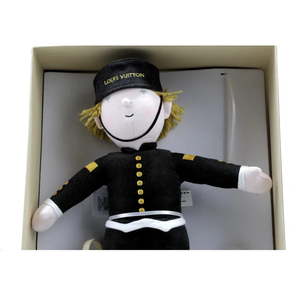 LOUIS VUITTON Bellboy Groom Plush Doll Christmas VIP Gift Novelty 2013