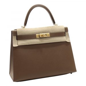 Hermes Kelly 28 Alezan MCA Luxury Bags