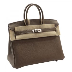 Hermes Birkin 25 Étoupe cuir Togo MCA Luxury Bags