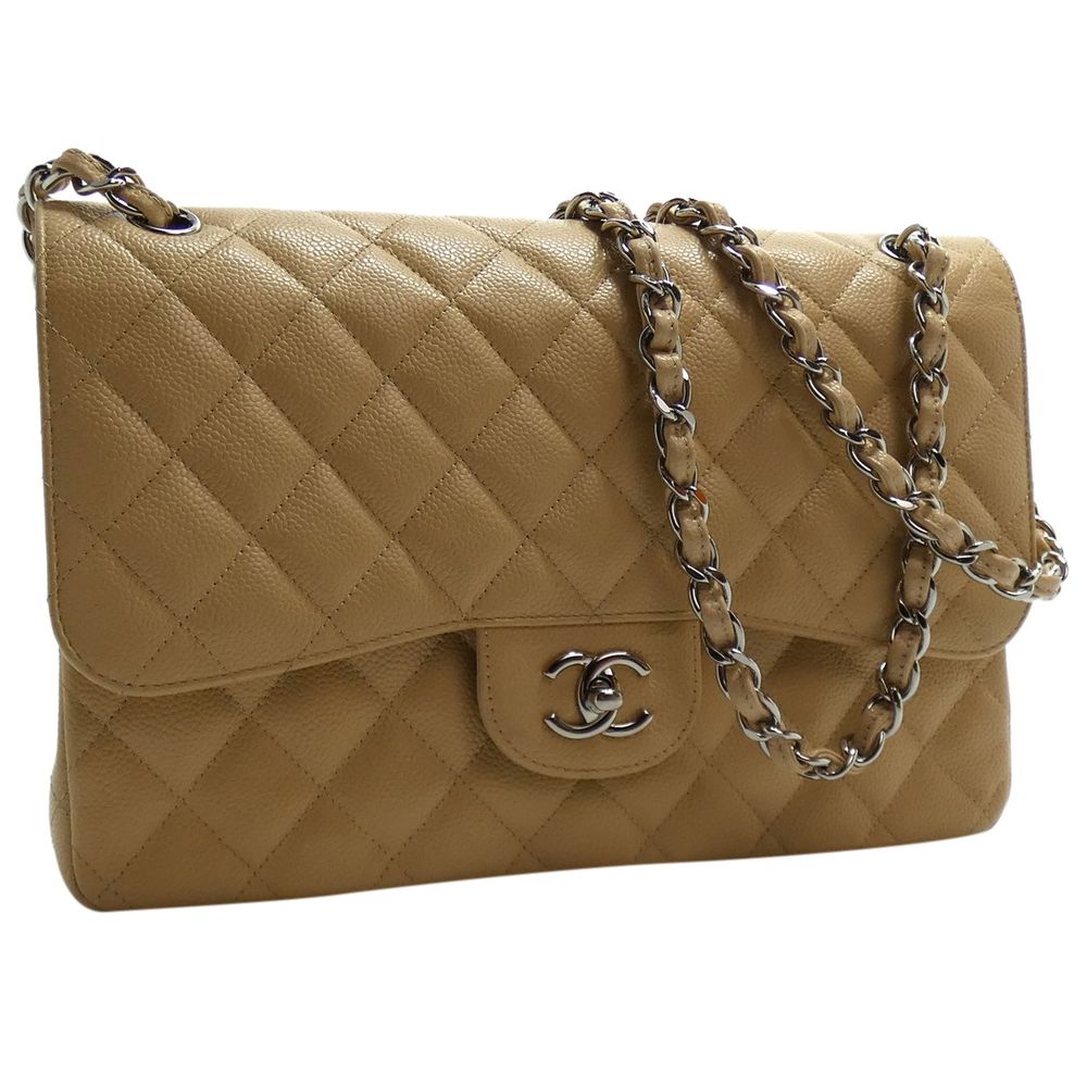 Chanel Diana Beige full quilted  LUXE FIFTH AVENUE