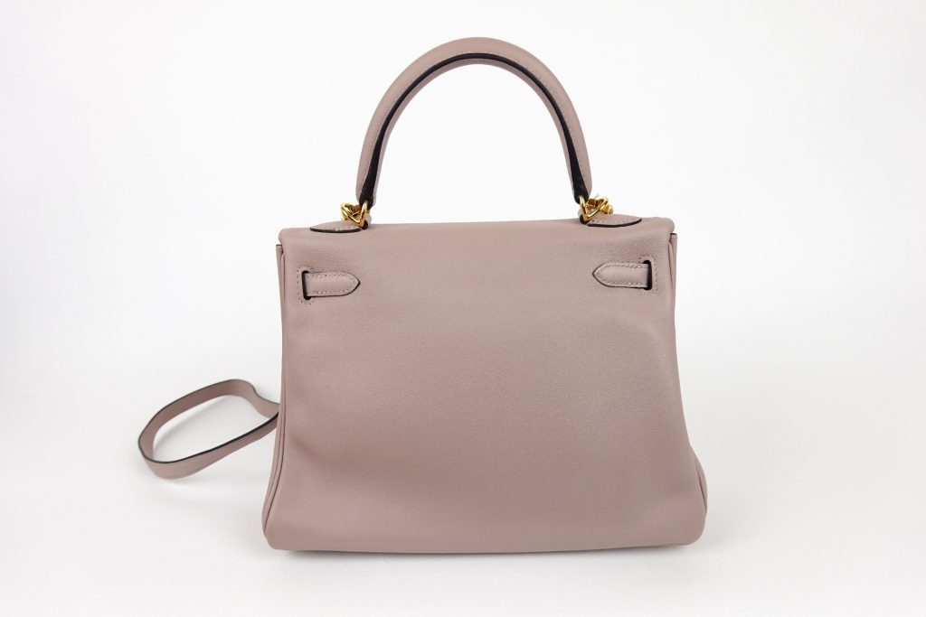 MCA Luxury Bags Sac à main Hermès Kelly 25 en cuir swift couleur
