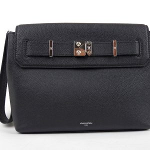 Pochette Louis Vuitton en Cuir Noir