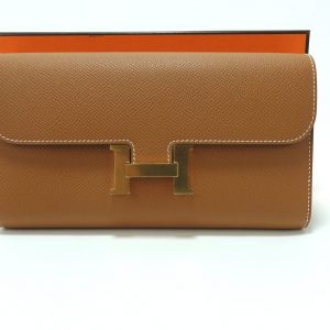Accueil 1 Pochette Hermès Constance To Go en veau Epsom Gold