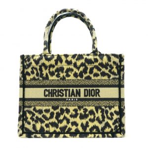 Sac à Main Dior Book Tote léopard