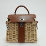 mini kelly picnic rotin barenia 1