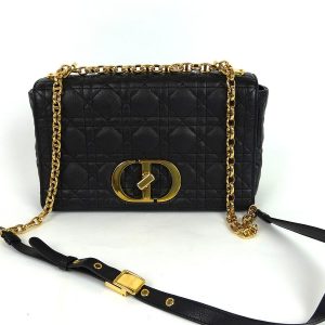 Sac à Main Dior 30 Montaigne cuir noir