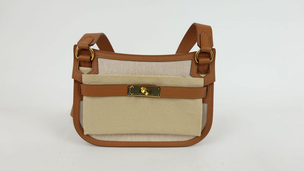 sac-a-main-hermes-jypsiere-cuir-marron-toile-1